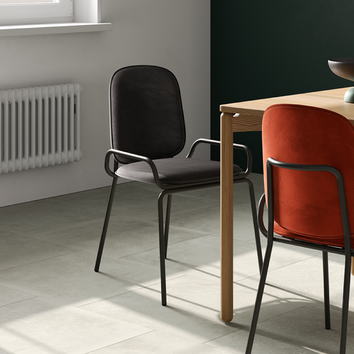 Стул ror, double frame, велюр, черный /черный LATITUDE RORCH2FRBKVLRBK