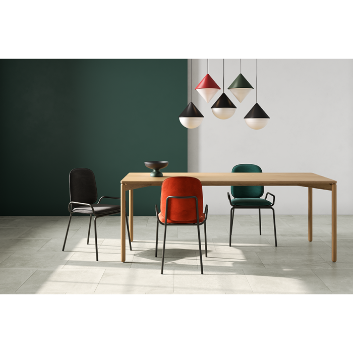 Стул ror, double frame, велюр, черный /черный LATITUDE RORCH2FRBKVLRBK