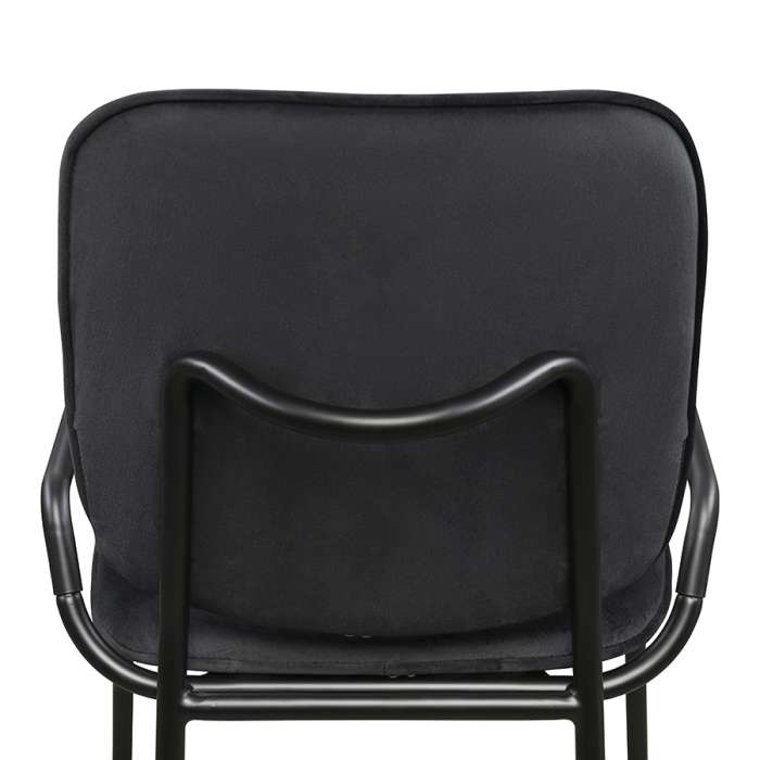 Стул ror, double frame, велюр, черный /черный LATITUDE RORCH2FRBKVLRBK