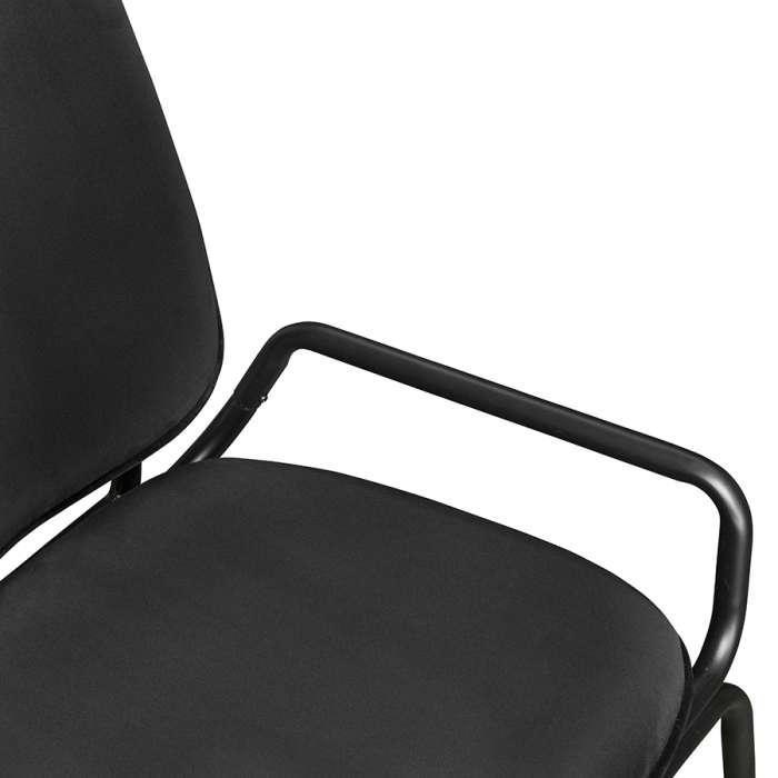 Стул ror, double frame, велюр, черный /черный LATITUDE RORCH2FRBKVLRBK