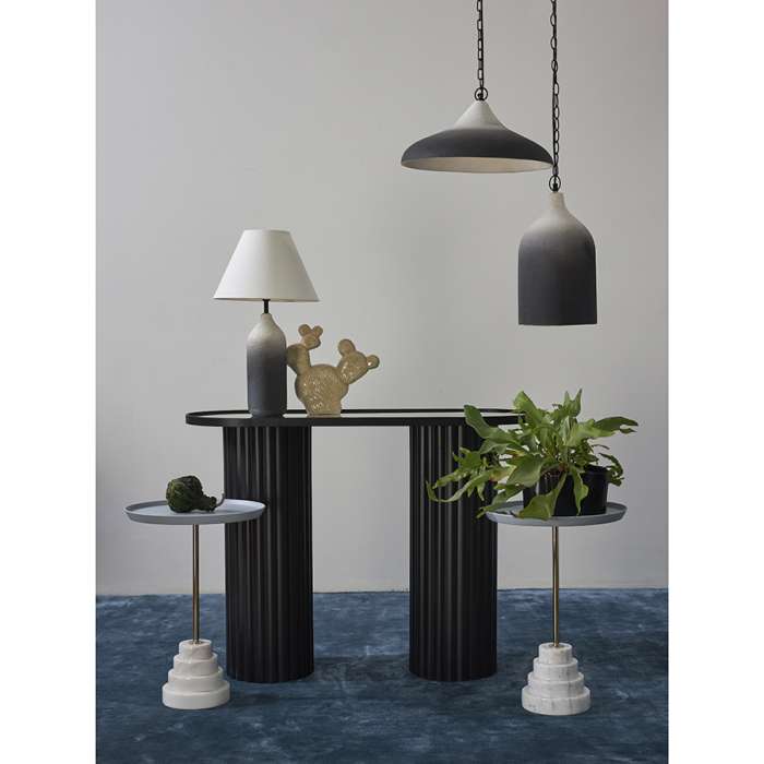 Столик кофейный sustainable collection, D38 см, серый/белый Bergenson Bjorn BB0000489