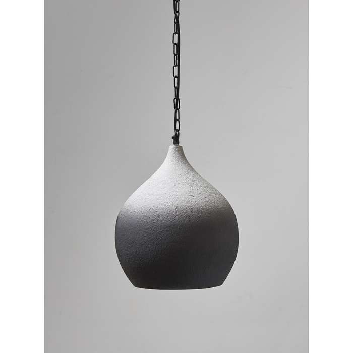 Светильник подвесной sustainable collection, D33х38 см, черный/белый Bergenson Bjorn BB0000173