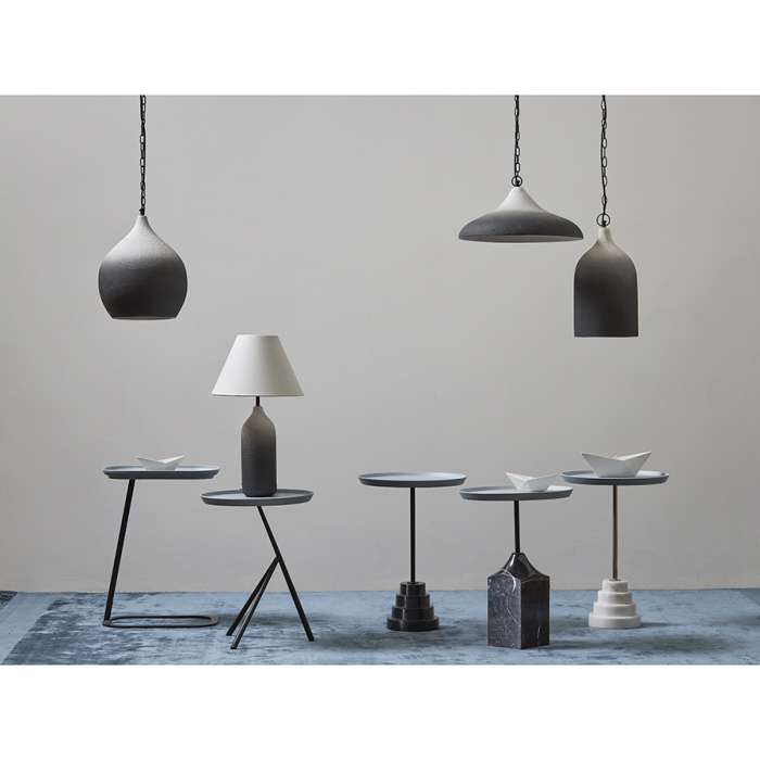 Светильник подвесной sustainable collection, D33х38 см, черный/белый Bergenson Bjorn BB0000173