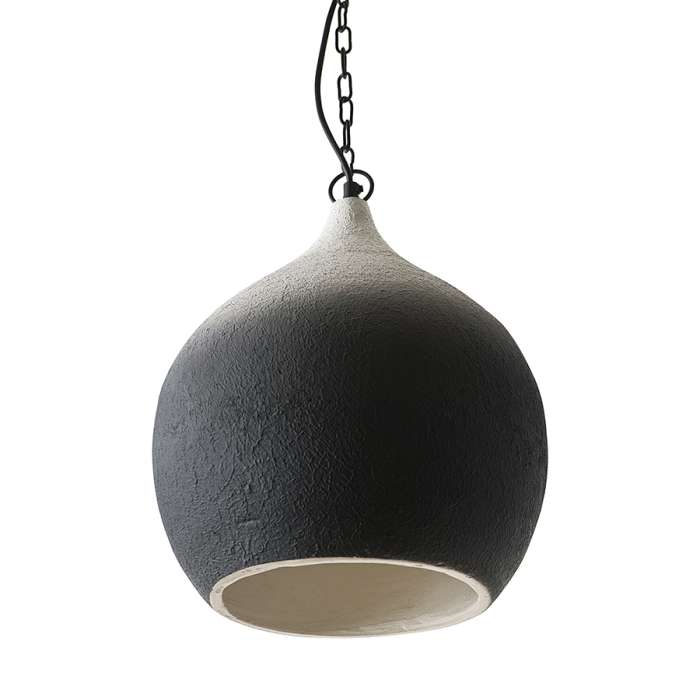 Светильник подвесной sustainable collection, D33х38 см, черный/белый Bergenson Bjorn BB0000173