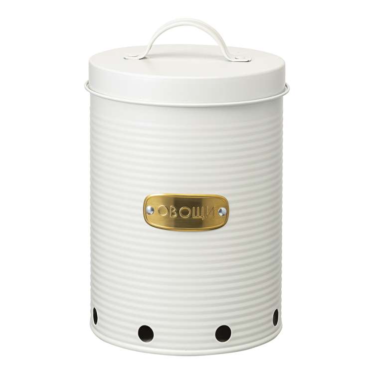 Банка для хранения овощей irmel, 2,5 л, молочная Smart Solutions SS0000215