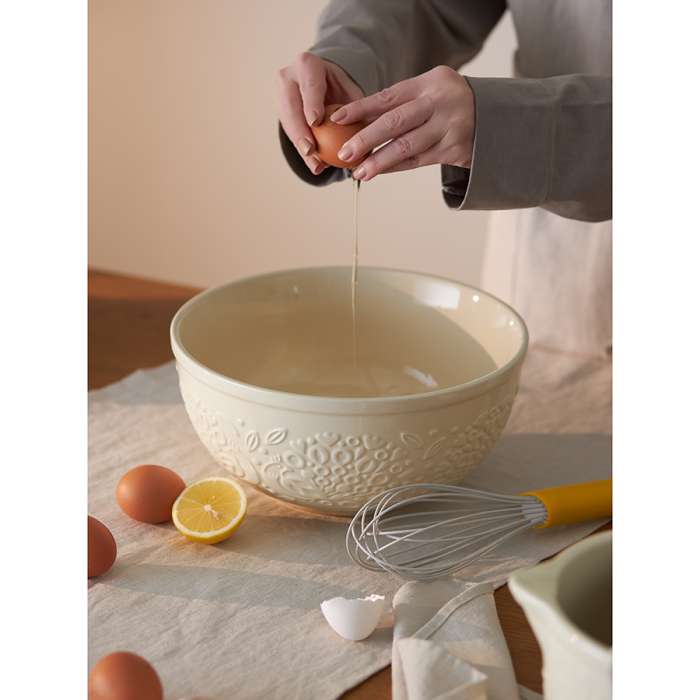 Миска для смешивания birds of paradise, 4,2 л, кремовая Liberty Jones CZ-LJ-MBW-CR-4.2