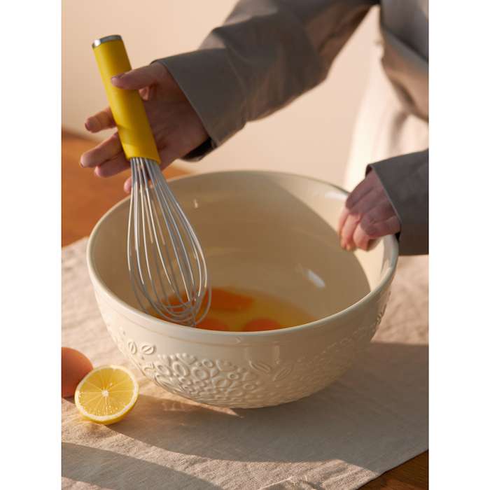 Миска для смешивания birds of paradise, 4,2 л, кремовая Liberty Jones CZ-LJ-MBW-CR-4.2