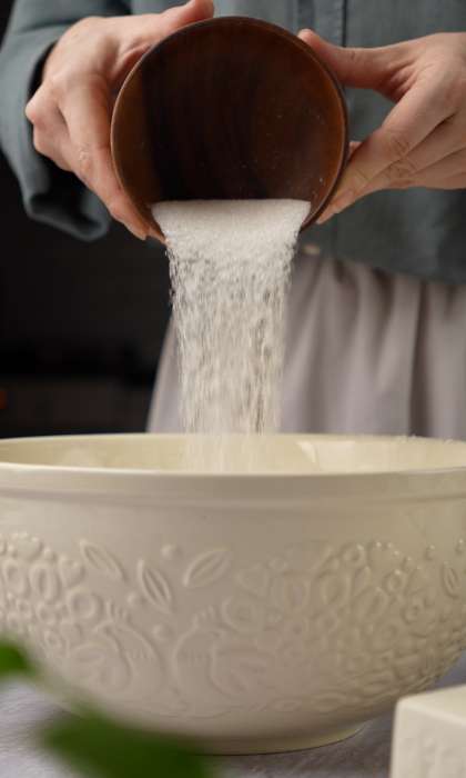 Миска для смешивания birds of paradise, 4,2 л, кремовая Liberty Jones CZ-LJ-MBW-CR-4.2