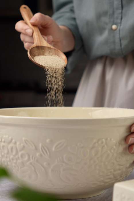 Миска для смешивания birds of paradise, 4,2 л, кремовая Liberty Jones CZ-LJ-MBW-CR-4.2