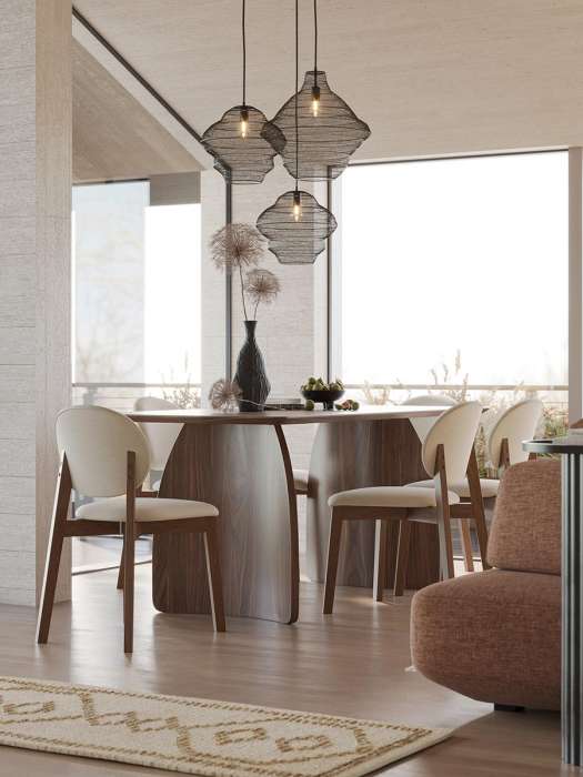 Ковер из джута и переработанного хлопка kolkata из коллекции ethnic, 70x160см Tkano TK23-DR0018