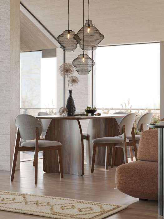 Ковер из джута и переработанного хлопка kolkata из коллекции ethnic, 70x160см Tkano TK23-DR0018