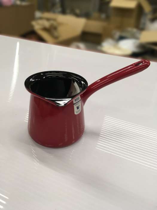 Турка "Color rot" 11 см, 0,75 л, красный COLOR RIESS 0445-020