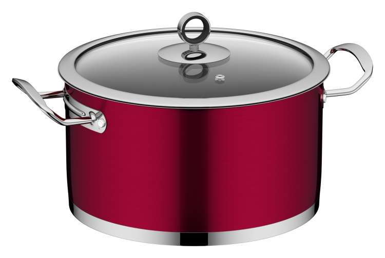 Кастрюля со стеклянной крышкой (5,8 л) CERVENA 726511