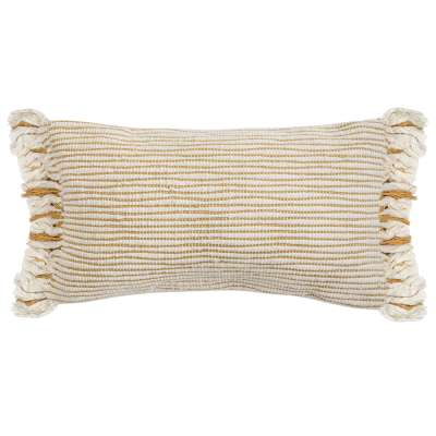 Чехол на подушку горчичного цвета clouds из коллекции ethnic, 35х60 см Tkano TK23-CC0002