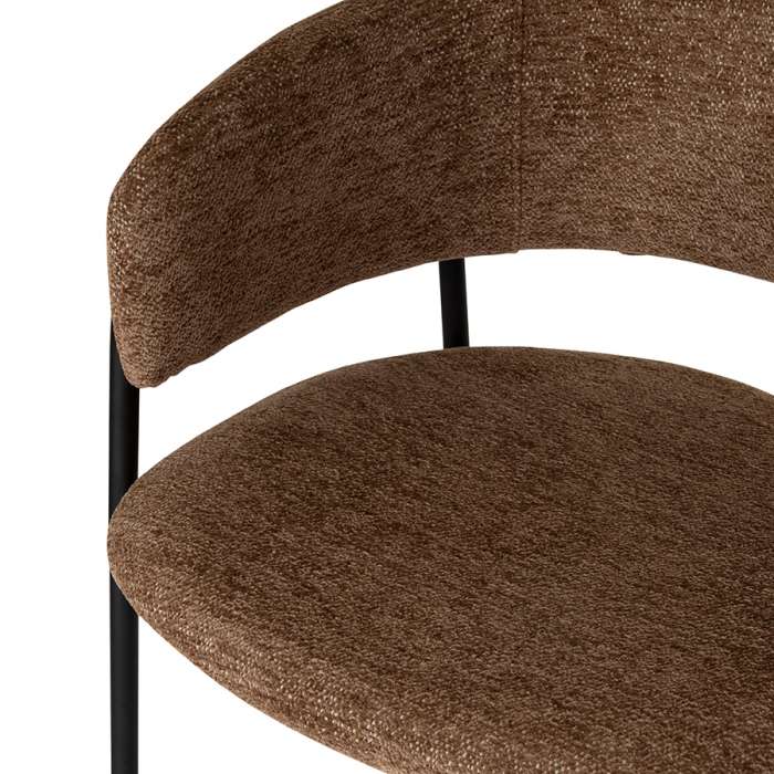 Стул барный helning, мягкий шенилл, светло-коричневый Bergenson Bjorn BB0001045
