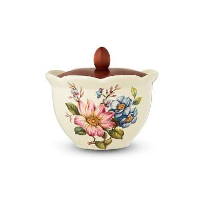 Nuova Cer Емкость с крышкой Petali di Primavera 17.5см Nuova Cer 7371-PDP