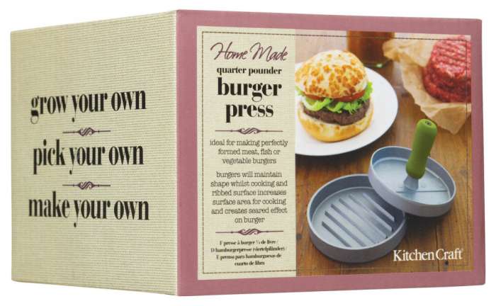 Пресс для гамбургеров Home Made KITCHEN CRAFT KCHMBPRESS
