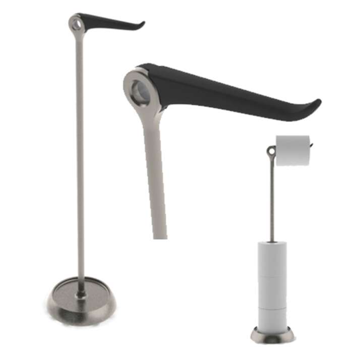 Держатель для туалетной бумаги tucan, 73 см, никель UMBRA 023320-410