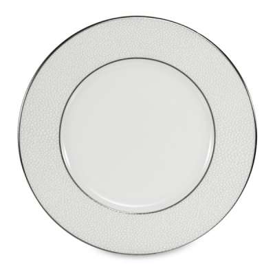 Тарелка пирожковая Narumi Белый жемчуг 16 см, фарфор костяной
