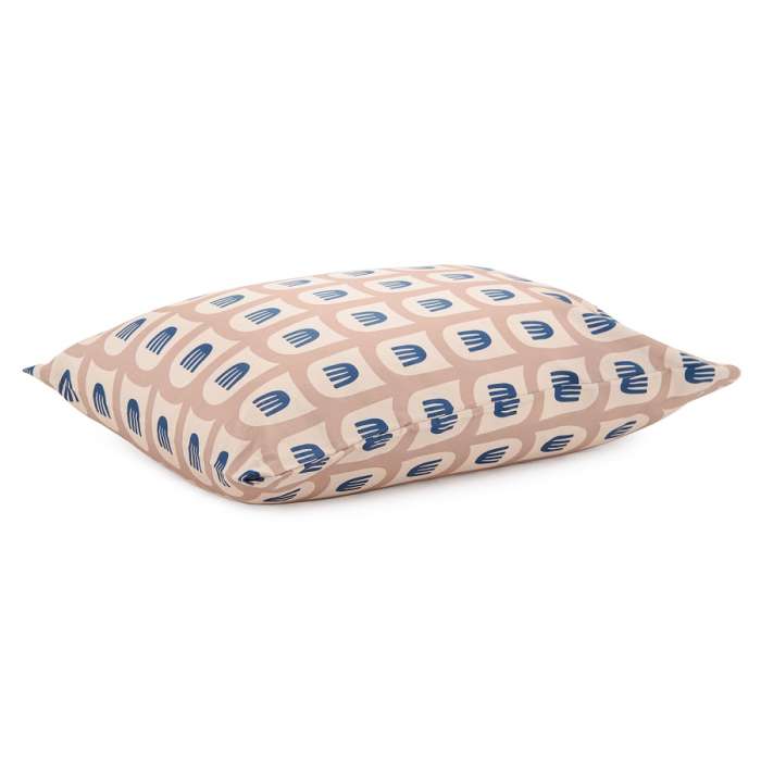 Набор из двух наволочек из сатина бежево-розового цвета с принтом Blossom time из коллекции Cuts&Pieces, 50х70 см TKANO TK20-PC0026