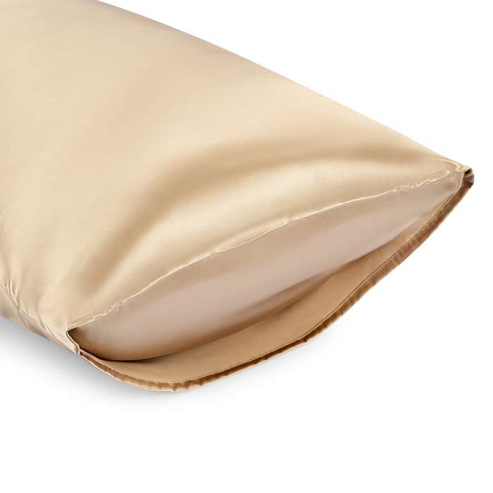 Наволочка из натурального шелка бежевого цвета из коллекции essential, 50х70 см Tkano TK24-PC0031