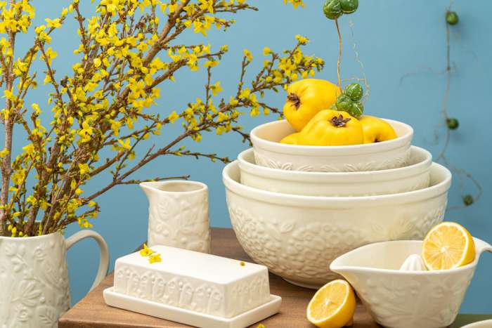 Миска для смешивания birds of paradise, 1,5 л, кремовая Liberty Jones CZ-LJ-MBW-CR-1.5