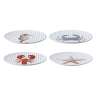 Набор из четырех тарелок aquarium из коллекции sea treasures, D21,5 см Tkano TK24-TW_PL0003