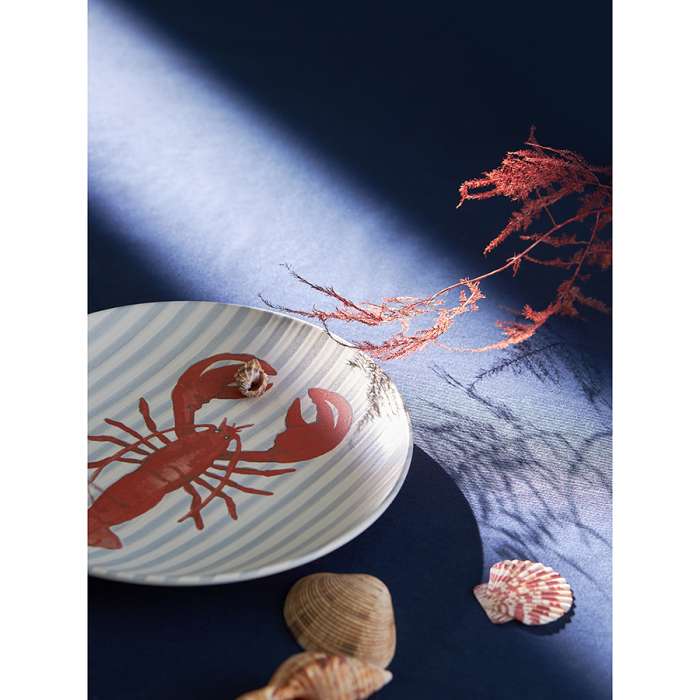 Набор из четырех тарелок aquarium из коллекции sea treasures, D21,5 см Tkano TK24-TW_PL0003