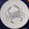 Набор из четырех тарелок aquarium из коллекции sea treasures, D21,5 см Tkano TK24-TW_PL0003