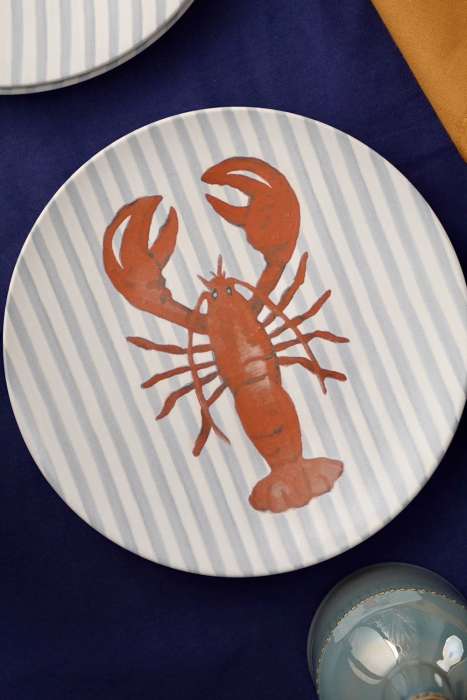 Набор из четырех тарелок aquarium из коллекции sea treasures, D21,5 см Tkano TK24-TW_PL0003
