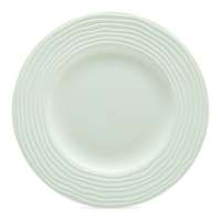 Тарелка обеденная Decor de table Волна 27 см, рельеф, фарфор, мятная