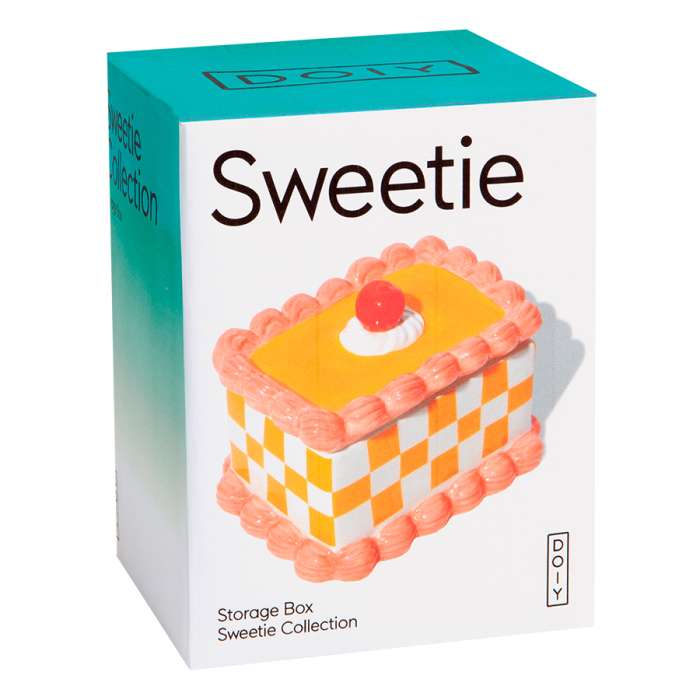 Шкатулка для украшений sweetie, rectangle cake DOIY DYBOXSWR