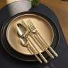 Набор столовых приборов pure, золотистые глянцевые, 16 пред. Liberty Jones LJ0000419