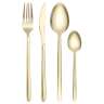 Набор столовых приборов pure, золотистые глянцевые, 16 пред. Liberty Jones LJ0000419