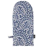 Прихватка-варежка темно-синего цвета с принтом Спелая Смородина из коллекции scandinavian touch, 14х32 см Tkano TK22-OM0003