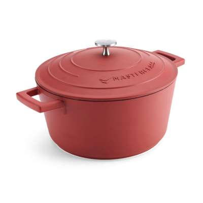 Кастрюля из литого аллюминия RED 4 л MC Kitchen Craft MCMCRD24RED