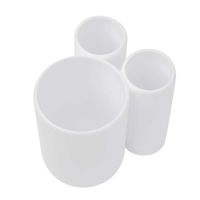 Стакан для зубных щеток touch, белый UMBRA 023271-660