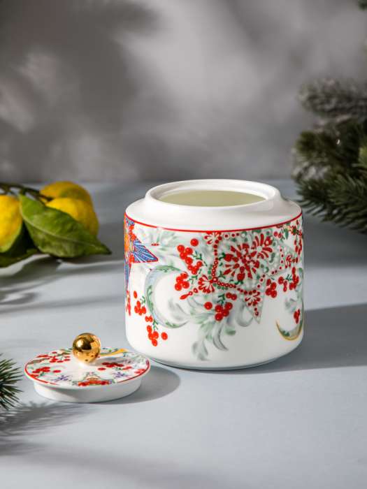 Банка с крышкой Mix&Match Home Счастливая Звезда 10 см, фарфор