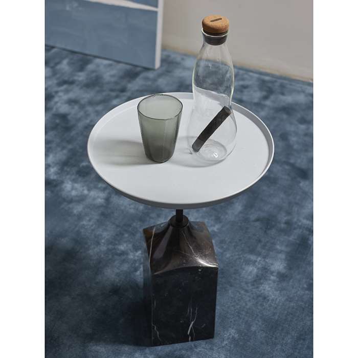 Столик кофейный sustainable collection, D38 см, серый/черно-белый Bergenson Bjorn BB0000147