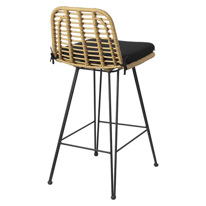 Стул полубарный vetle flat, ротанг Bergenson Bjorn BB0000821