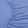 Простыня на резинке из сатина сиреневого цвета из коллекции Essential, 180х200х30 см TKANO TK22-FS0002