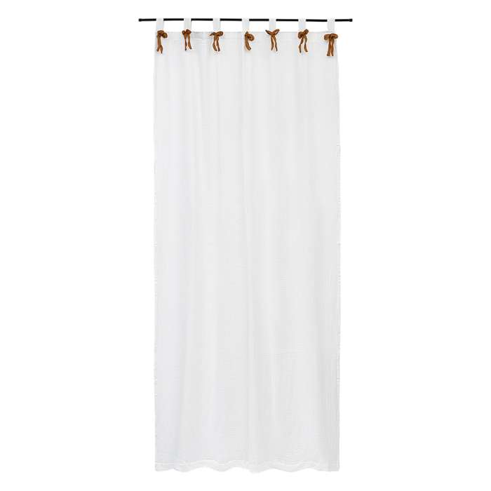 Штора из муслина с декором цвета карри из коллекции essential, 150х290 см Tkano TK24-CUR0001