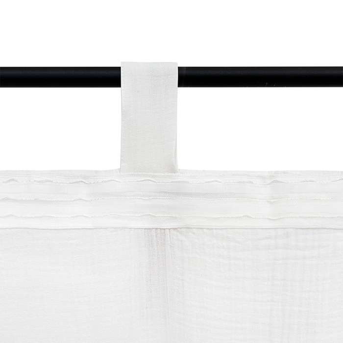 Штора из муслина с декором цвета карри из коллекции essential, 150х290 см Tkano TK24-CUR0001