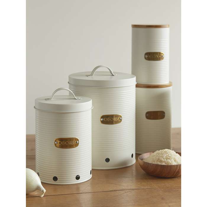 Банка для хранения овощей irmel, 6 л, молочная Smart Solutions SS0000217