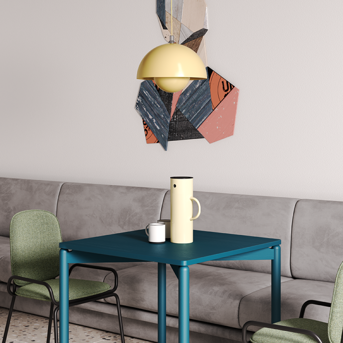 Стул ror, 2 frame, рогожка, черный /зеленый LATITUDE RORCH2FRBKBSKGRN