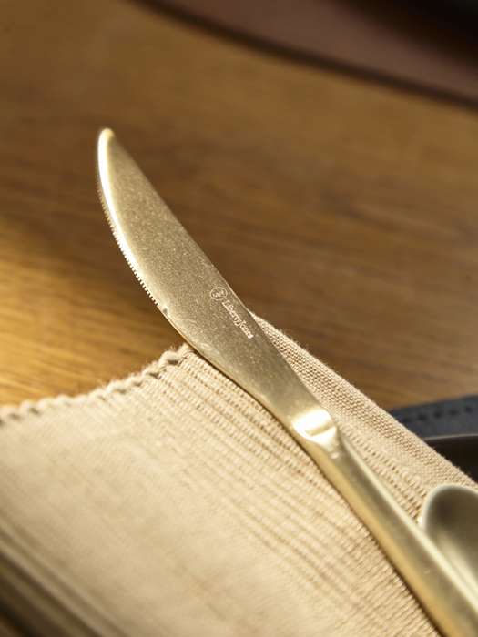 Набор столовых приборов pure, золотистые матовые, 16 пред. Liberty Jones LJ0000420