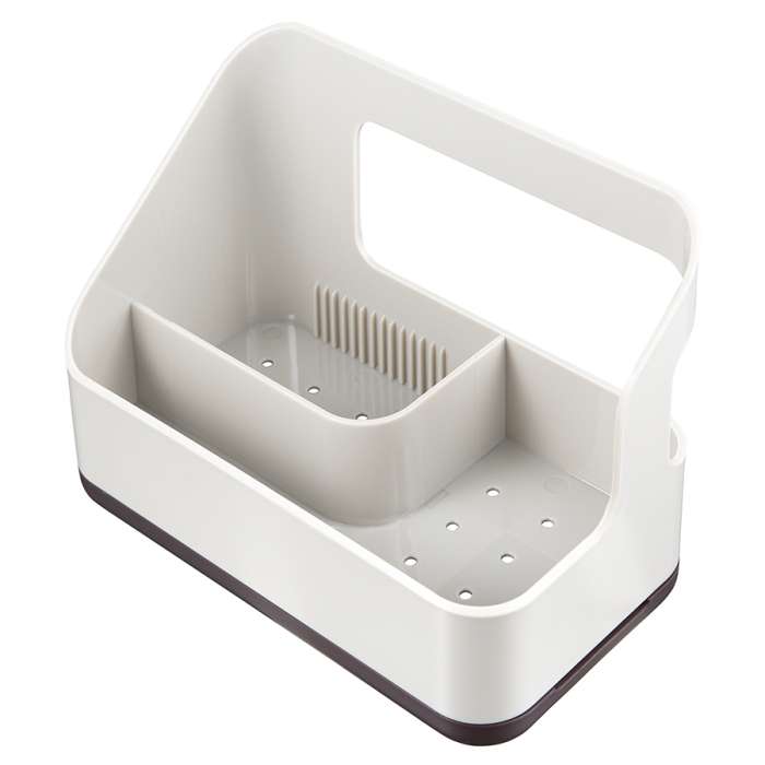 Органайзер для раковины Ronja, 19х10,5х14,6 см, светло-серый SMART SOLUTIONS SS-SO-PPABS-GR-19