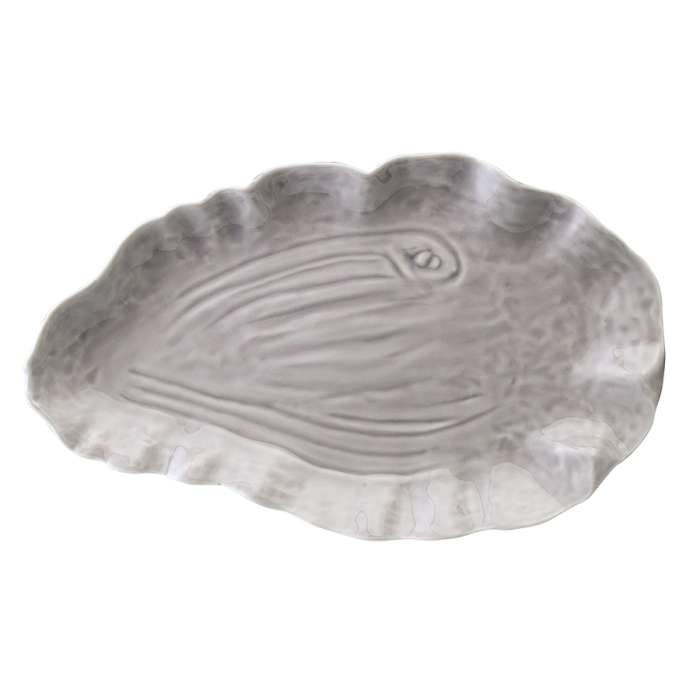 Блюдо сервировочное clams серого цвета из коллекции sea treasures Tkano TK25-TW_SRV0006