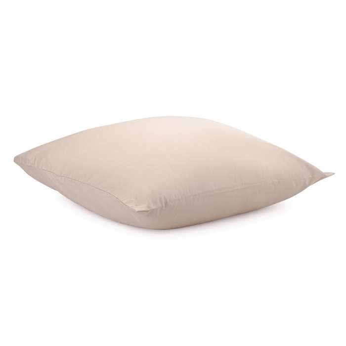 Набор из двух наволочек из сатина бежевого цвета из коллекции Essential, 70х70 см TKANO TK20-PC0031