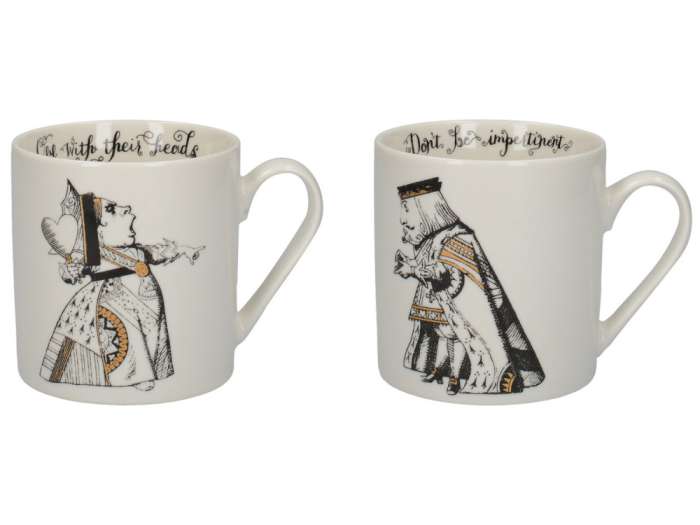 Набор из 2-х кружек Алиса в Стране чудес V&A KITCHEN CRAFT C000047